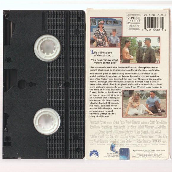 Forrest Gump VHS Tom Hanks - Picture 2 of 2